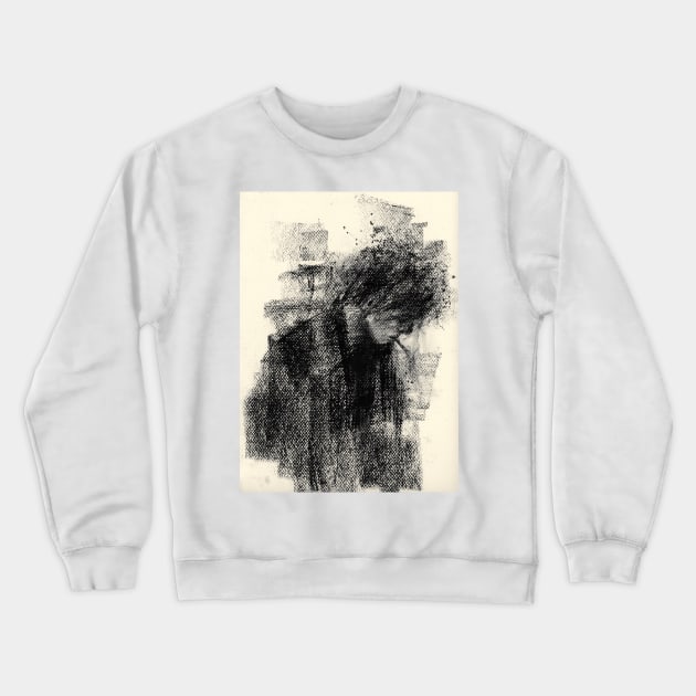 Alone Crewneck Sweatshirt by xxdoriana